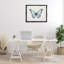 Art mural sur toile flottante bleue avec papillon symétrique bleu par Elizabeth Medley-1385838451-1385838449