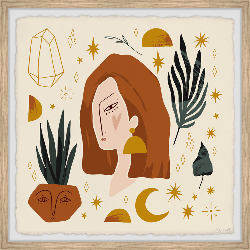 Summer Vibes - Single Picture Frame Painting, 45cm H x 45cm W x 3.81cm D