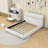 Queen Upholstered Platform Bed with Headboard