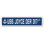 Joyce Der 317 Street Sign Heavy Duty Plastic 4" X 18"