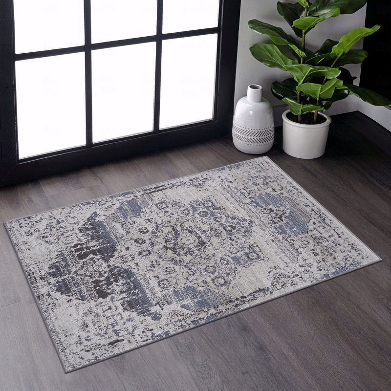 Doormat Area Rug  - 2' X 3' Medallion, Rectangle 2' x 3'