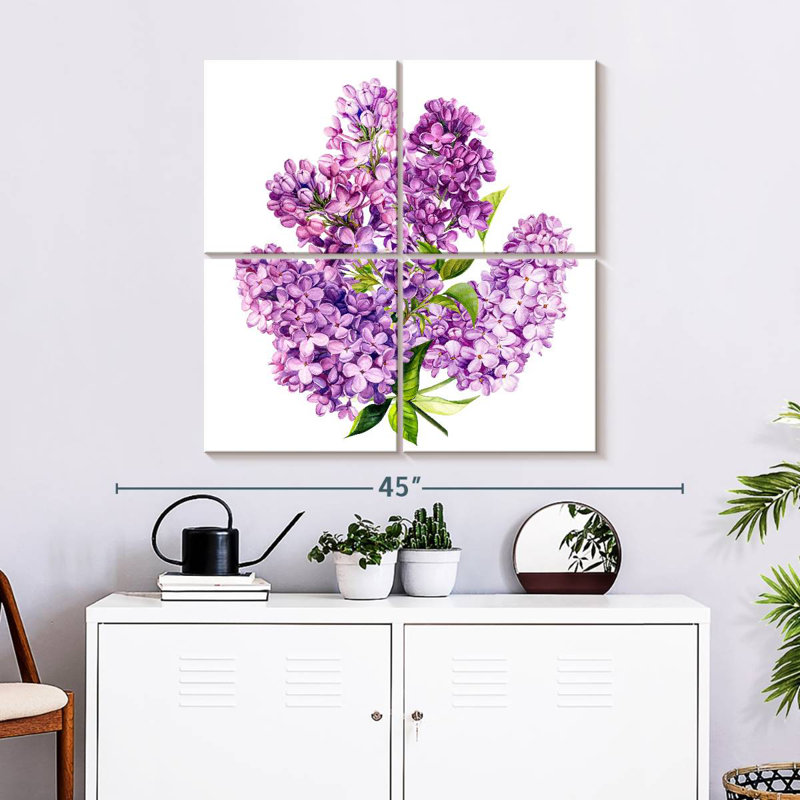 Grappe de lilas Harnek, H 32 po x l 32 po