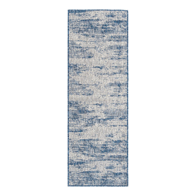Tapis intérieur / extérieur moderne Penson, Tapis de couloir 2 pi x 6 pi 1 po