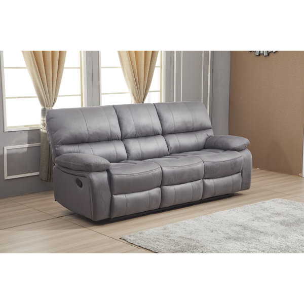 Red Barrel Studio® 87" Pillow Top Arm Reclining Sofa & Reviews | Wayfair