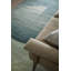 Katya Hand Knotted Wool Geometric Area Rug in Green/Beige-1192883759