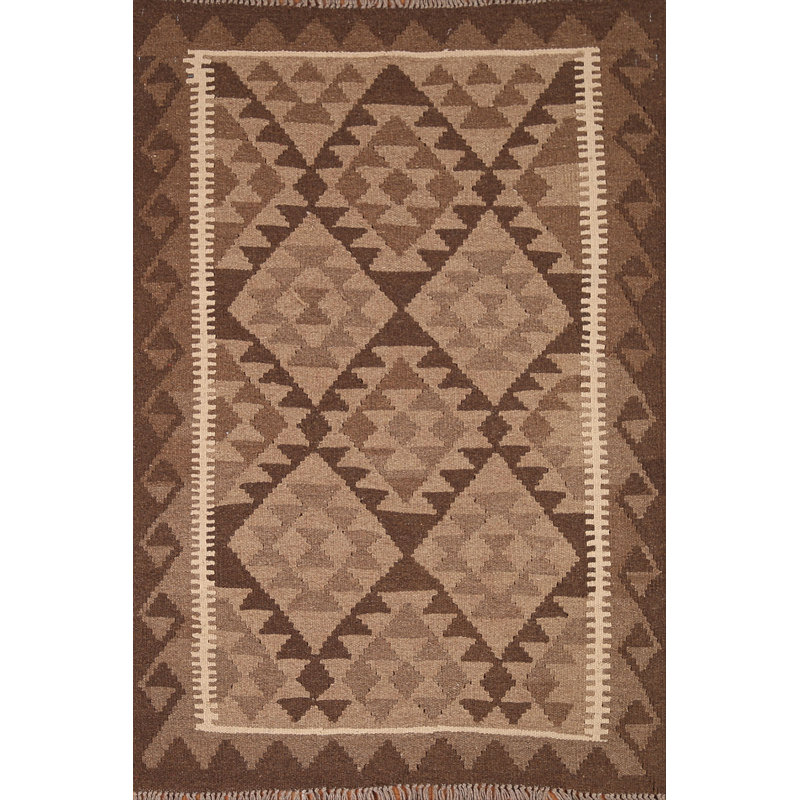 Tapis oriental réversible kilim 3 x 5