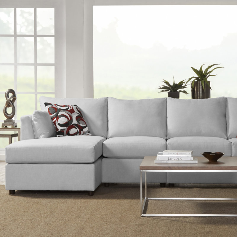 13550 4-Piece Left Facing Chaise Sectional