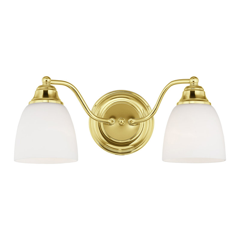 Mayday 2 - Light Dimmable Vanity Light, Polished Brass