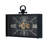 Decorative Black And Gold Gear Table Clock