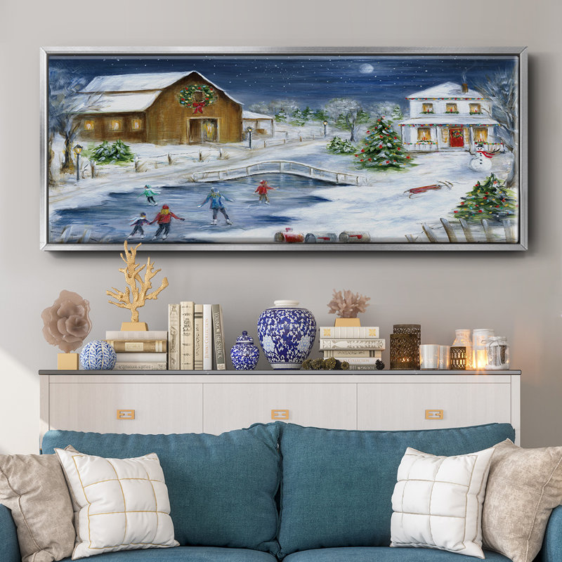 Winter Wonderland - toile encadrée