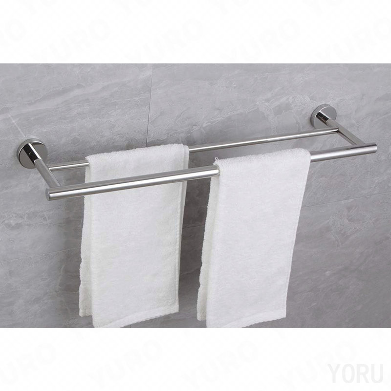 Porte-serviettes mural 23,6 po, Chrome