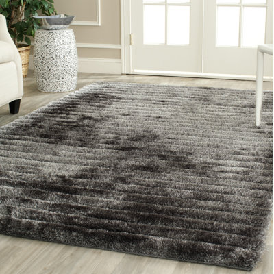 Solid Colour Hand Woven Area Rug