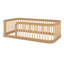 Structure de lit simple en bois massif-11485365