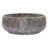 Gray/Brown Stone Circular Vessel Bathroom Sink
