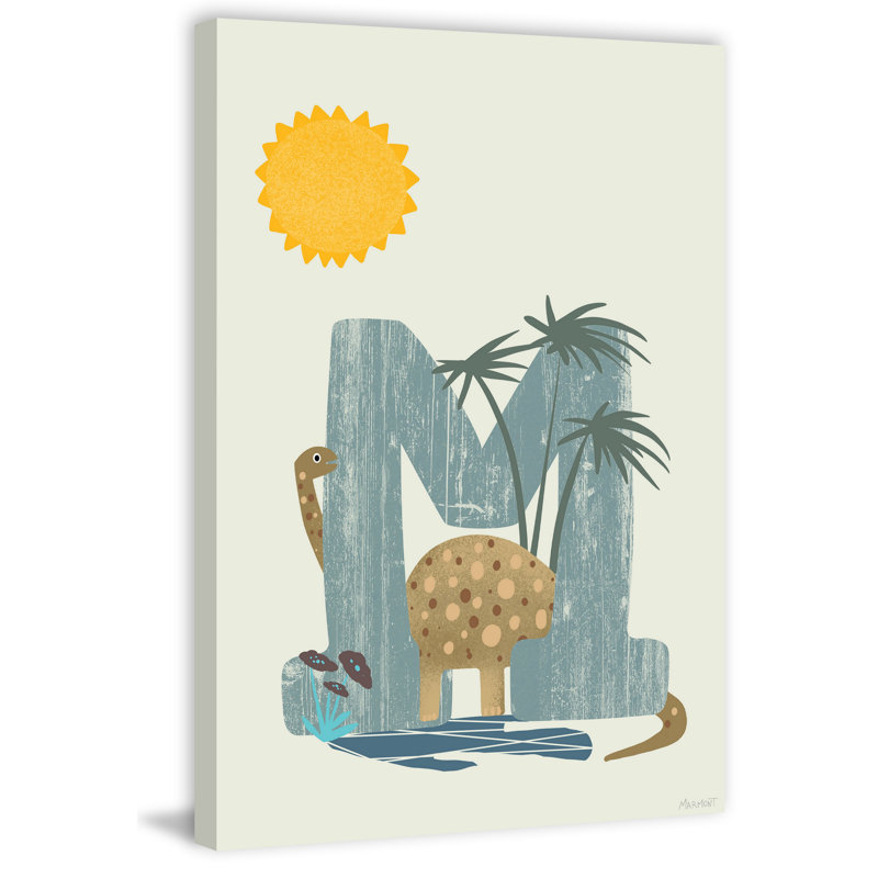 «Lafrance Dinosaur Mom», reproduction sur toile tendue, H 12 po x l 8 po x P 1,5 po