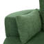 Fauteuil d'appoint pivotant en chenille 360 ° avec coussins amovibles-834513681