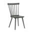 Ensemble de chaises rustiques de style campagnard moderne, facile à assembler, structure en bois massif durable, polyvalent pour n'importe quelle pièce-1211245023