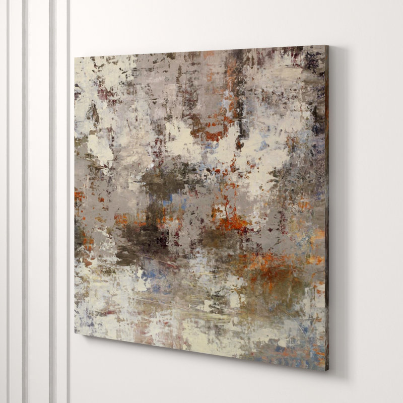 Color Shift Print, 36" H x 36" W, Knife Gel