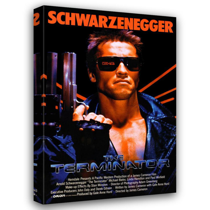 The Terminator, 18" H x 12" W