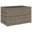 Chaise longue pliante avec coussin et rangement en rotin de polyester-2109448970-2109448961