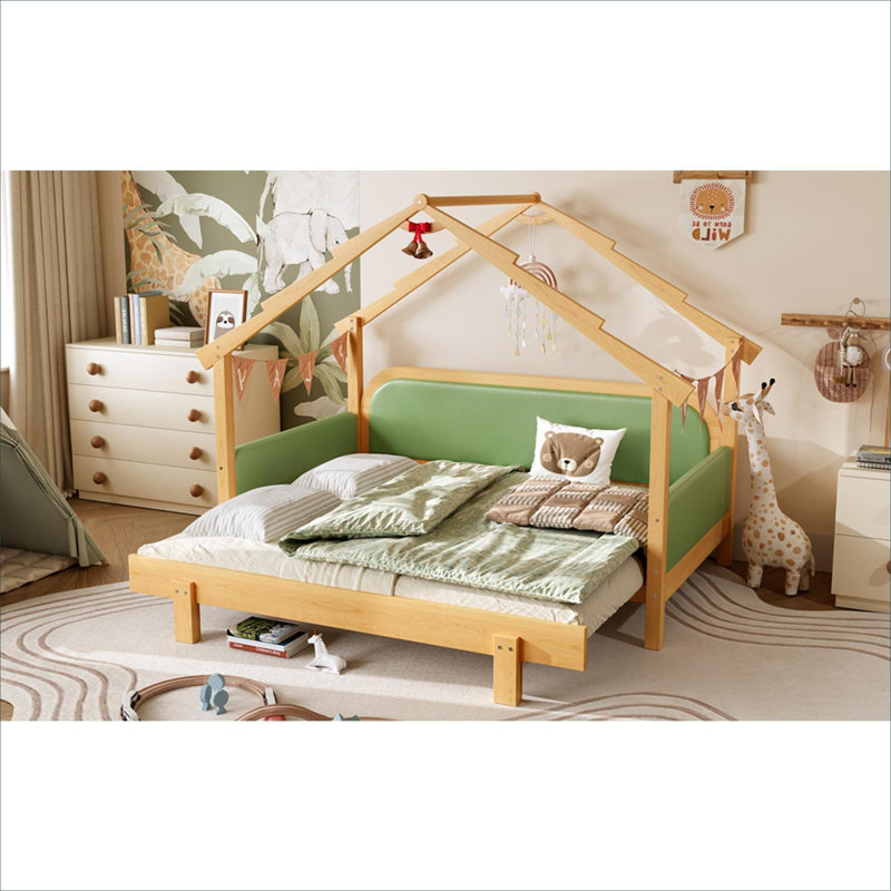 Lit en bois Treehouse Silhouette