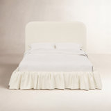 Mina Ruffle Platform Bed