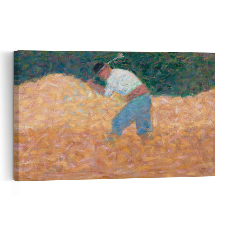 The Breaker, C.1882 Abstract Contemporary Wall Art Print by Georges Pierre Seurat - Wrapped Canvas Print