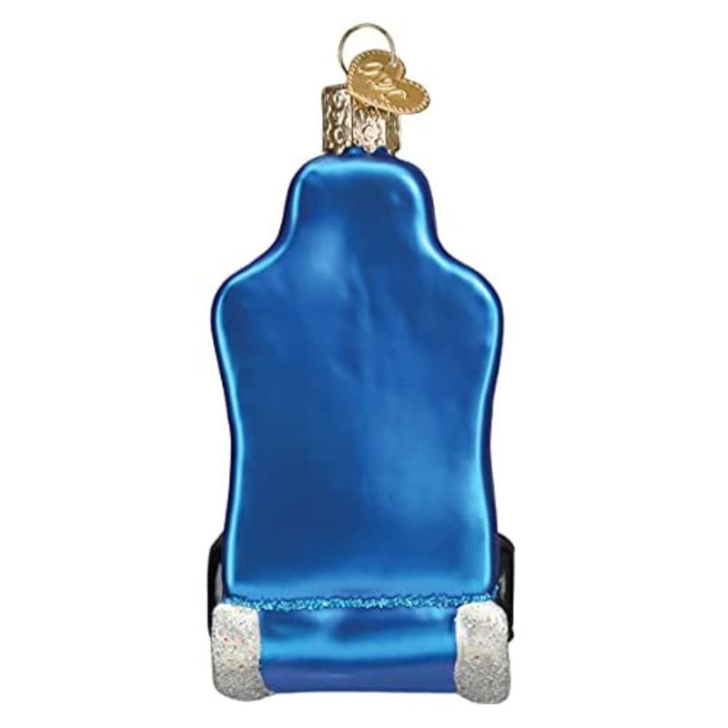 4'' Handmade Glass Hanging Figurine Ornament