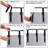 Bedside Caddy Large Hanging Bed Organizer Storage Bag for Bunk, Hospital Beds, Baby Bed Rails-412677535