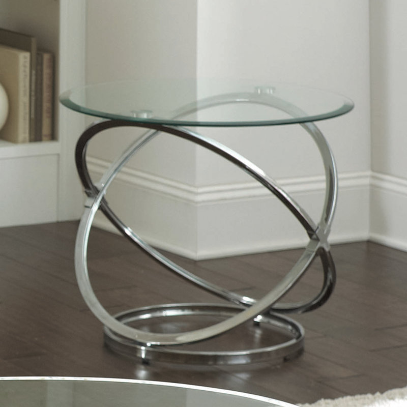 Amitoj 3 - Piece Glass Top Living Room Table Set