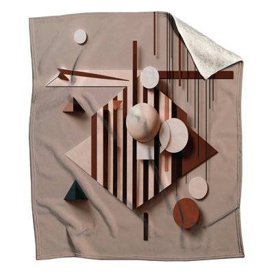 Couvertures à motif géométrique