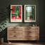 Art mural encadré rétro antique classique pour chambre à coucher-133639991-133639984