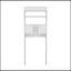 Armoire au-dessus de la toilette Madrid, double porte, deux tablettes, blanc