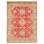Tapis rouge foncé Finest Ghazni 4 pi 9 po x 6 pi 9 po