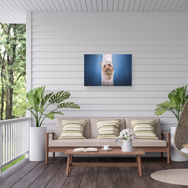 Toile pour l'extérieur Natalie Grosse Good Boy, 30" H x 47" W