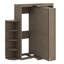 Lit escamotable avec armoire murale cachée-1921531144