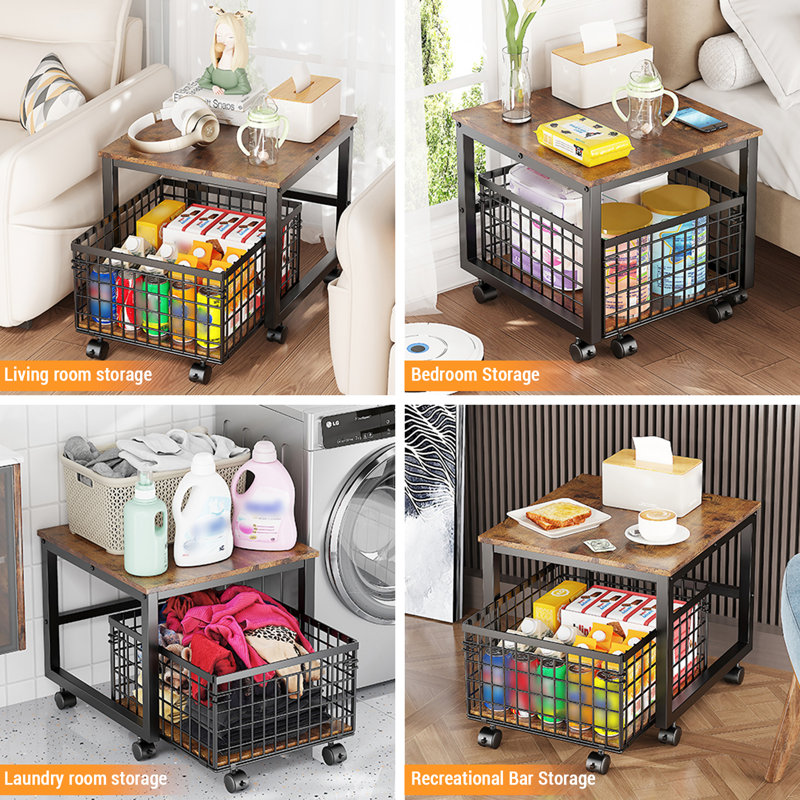 53cm W Metal Storage Rack
