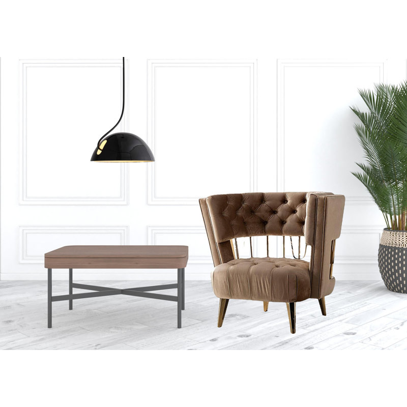 Fauteuil demi-tonneau Alaettin