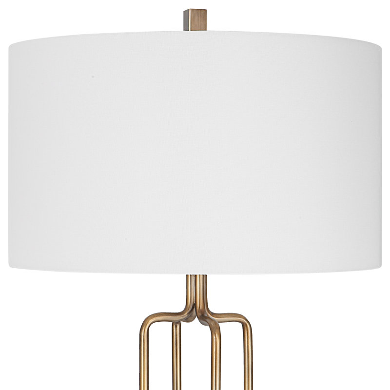 67'' Brown Traditional Floor Lamp