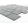 Landscape 2 in. x 2 in. Translucent Glass Plastic Face Mounted Brick Mosaic Designer Pool Tile