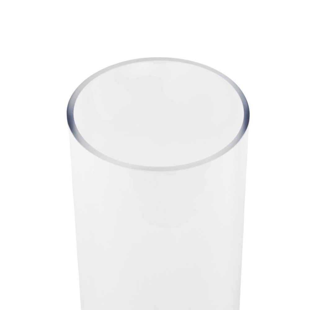 Glass Table Vase, 23.8" H x 6.1" W x 6.1" D