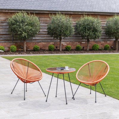 Flaxton String Bistro Set - 2 seater