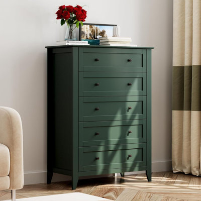 80 cm W Chest of 5 Drawers