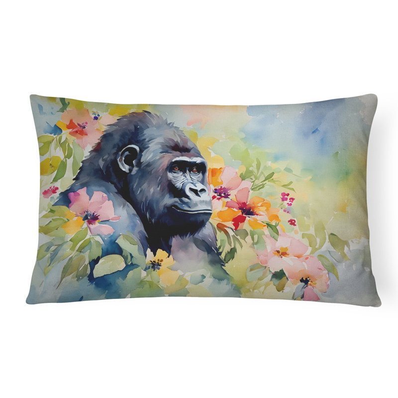 Gorilla Throw Pillow
