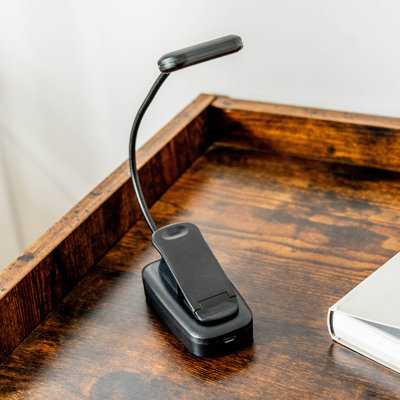 Qualesha Metal Clip On Lamp