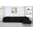 Burrows 158" Wide Reversible Modular Corner Sectional with Ottoman-1079027303