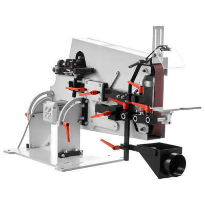 Belt Grinder Sander with VFD, 72 x 2-Inch Variable Speed Belt Polisher, 1500W Knife Making Machine with 3 Grinding Modes & 3PCS Sanding Belts for Metalworking, Compatible with 72"-82" * 2" Belts