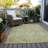 Machine Washable Indoor/Outdoor Xhevrie Sage Rug-2012240394