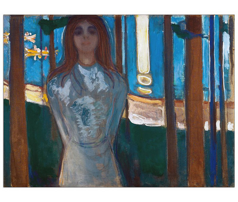 Edvard Munch - Wrapped Canvas Painting, 60cm H x 80cm W x 1.8cm D