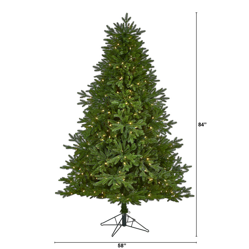 84' H Lighted Artificial Christmas Tree